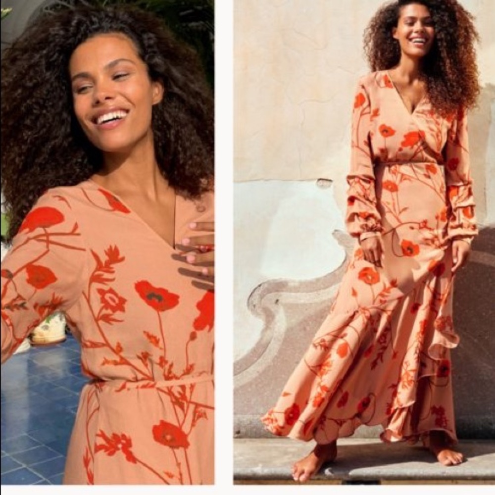 NWT Johanna Ortiz x H&M | Floral Maxi Dress